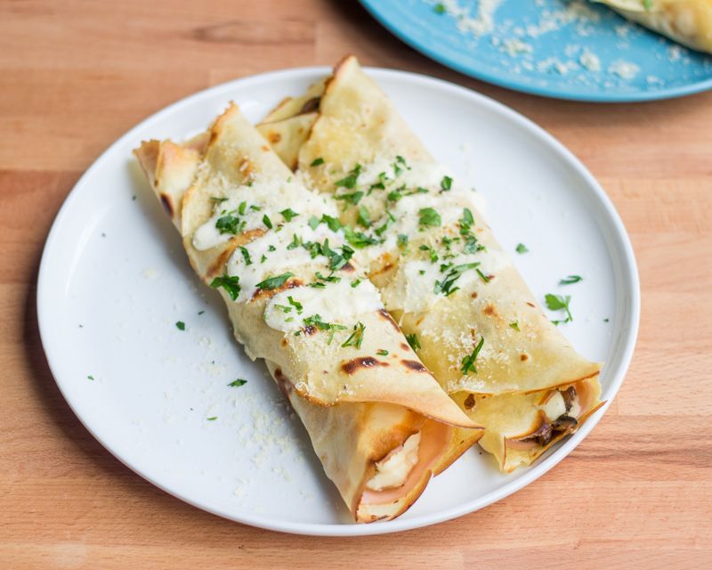 CRÊPE PRINGADO BECHAMEL HAM CAMELOMOM - Nutrição na gravidez