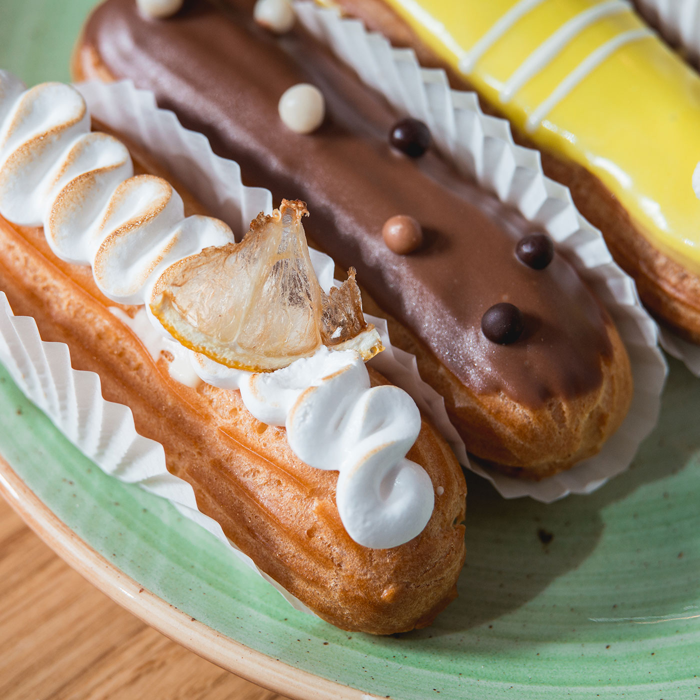 Éclair de café - Nutrição na gravidez