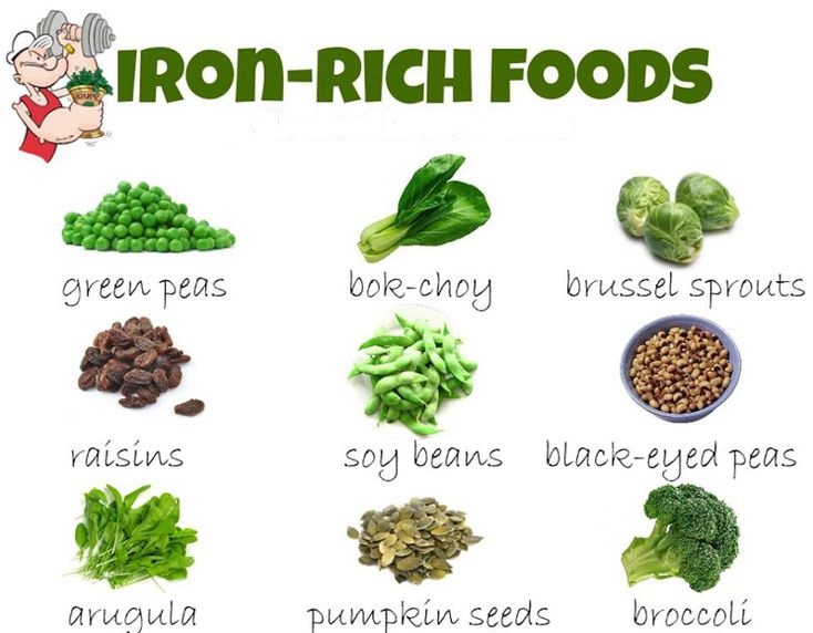 Legumas ricas en hierro - Nutrición en el embarazo