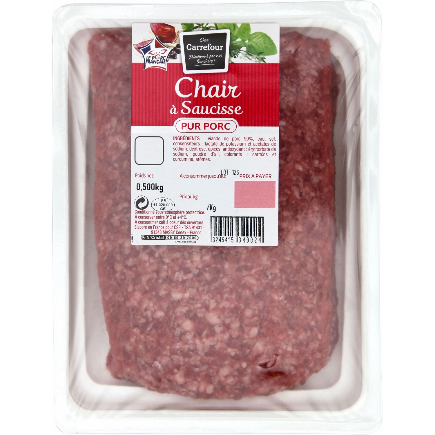 Chair à Saucisse  - alimentation grossesse